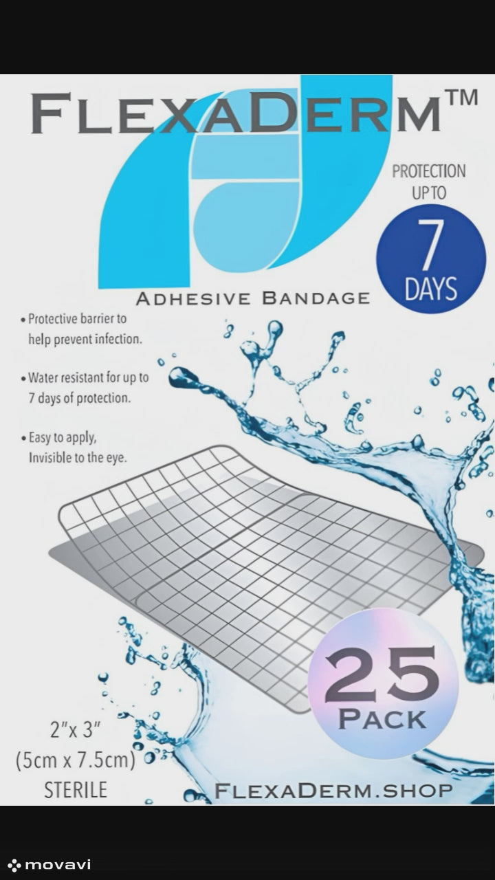 (25) 2&quot;x 3&quot; Waterproof Bandages